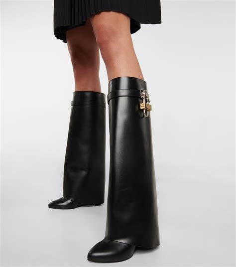 givenchy shark lock boots fake|givenchy shark boot sale.